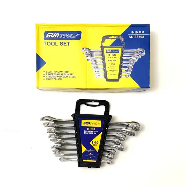 آچار یک سر رینگ درجه یک هشت عددی sun toolsمدل su38508